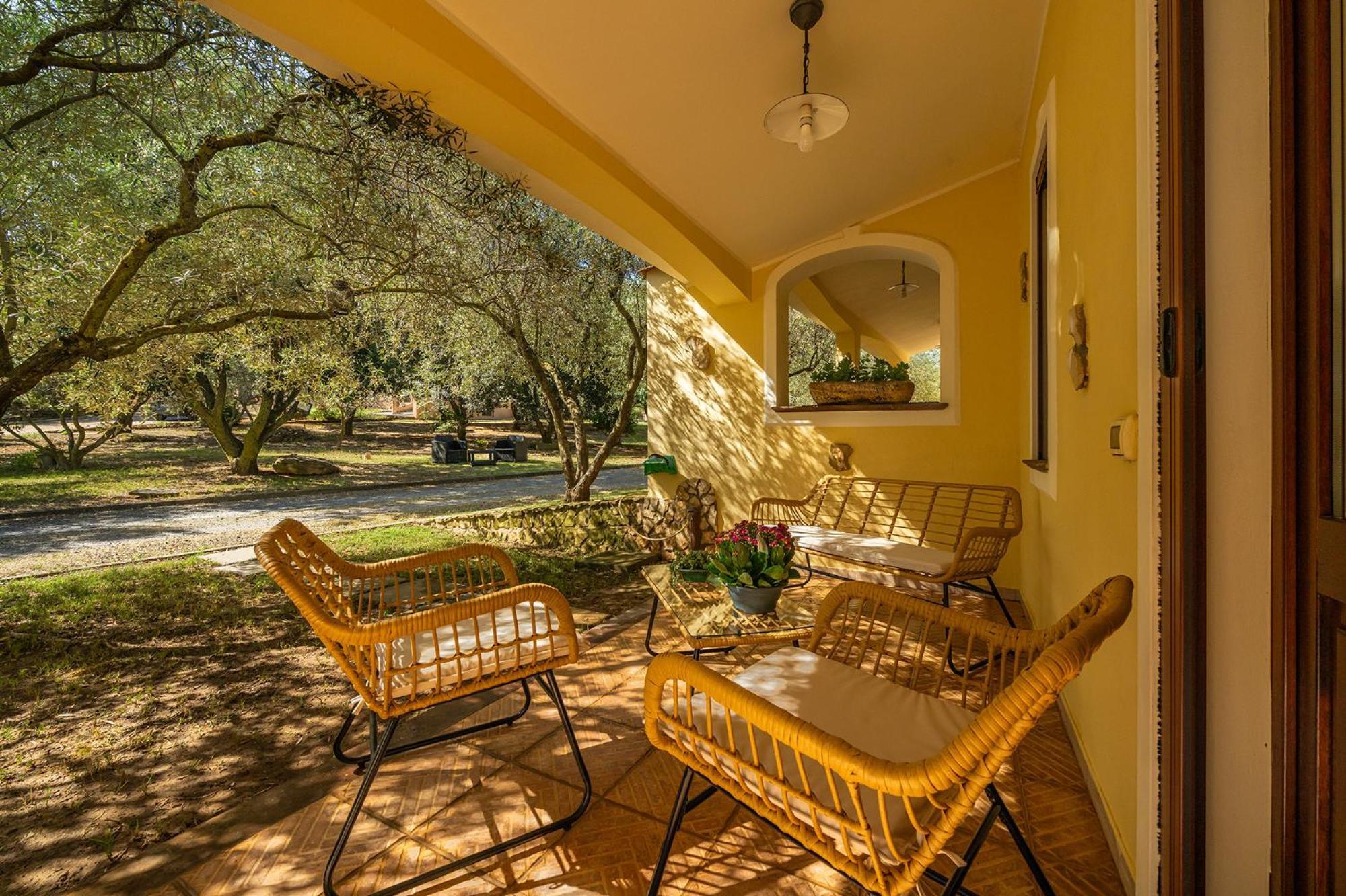 Residenza Parco Degli Ulivi Villa Villamassargia Ngoại thất bức ảnh